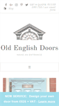 Mobile Screenshot of oldenglishdoors.co.uk